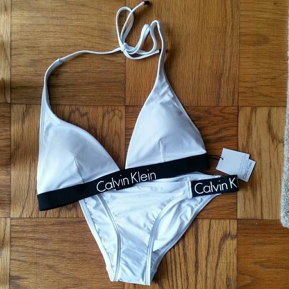 calvin klein 2 piece swimsuits